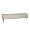 Zwevend tv meubel Allure Zand Mangohout 240 cm - Image 3