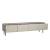 Zwevend tv meubel Allure Zand Mangohout 240 cm - Image 4