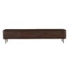 Zwevend tv meubel Allure Bruin Mangohout 200 cm - Image 2