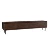 Zwevend tv meubel Allure Bruin Mangohout 200 cm - Image 3