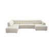 MySofa Ruby U-bank Beige Ottomane L + 2,5 + Lounge R - Image 2
