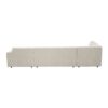 MySofa Ruby U-bank Beige Ottomane L + 2,5 + Lounge R - Image 7