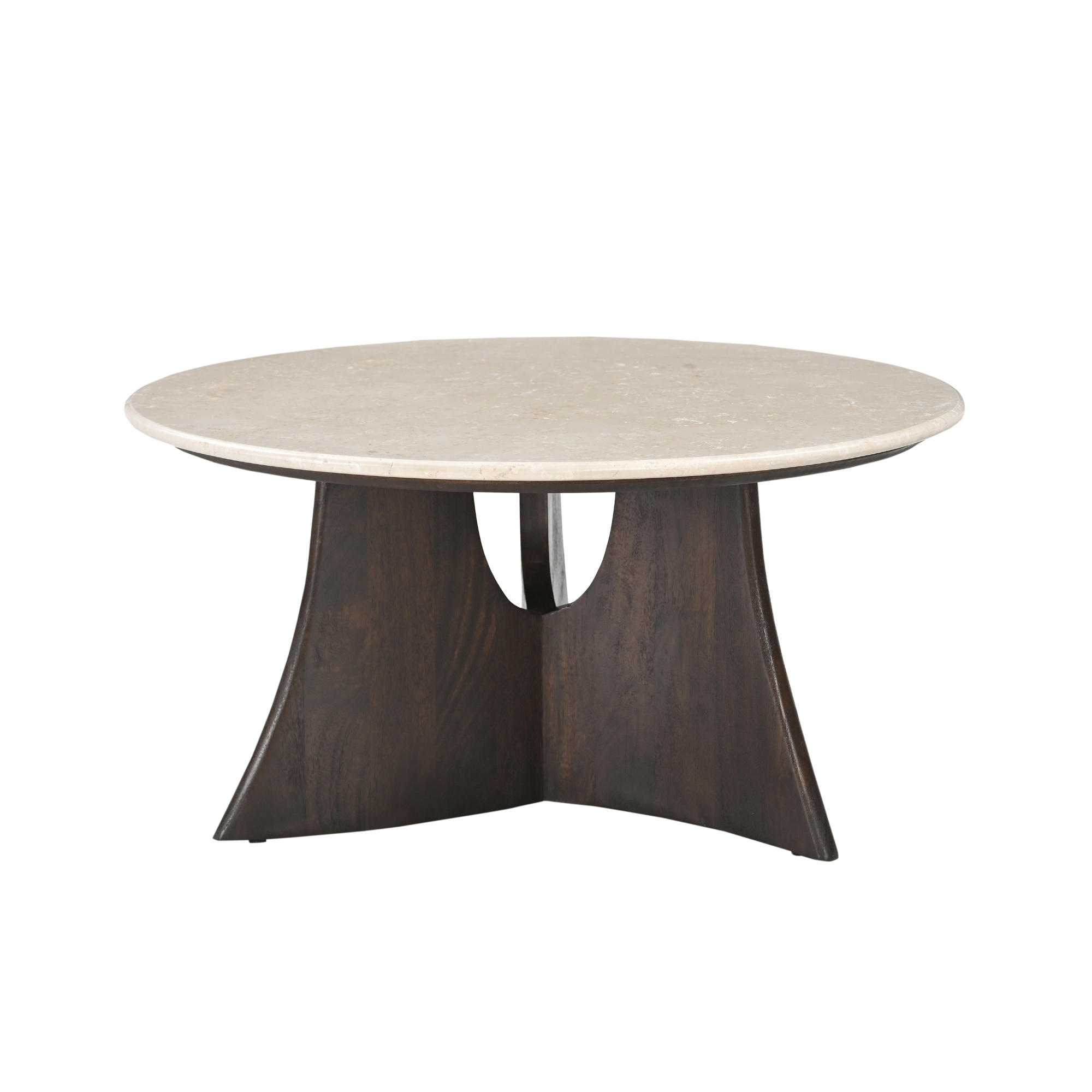 Salontafel Milo Botticino marmer 80 cm - Image 2