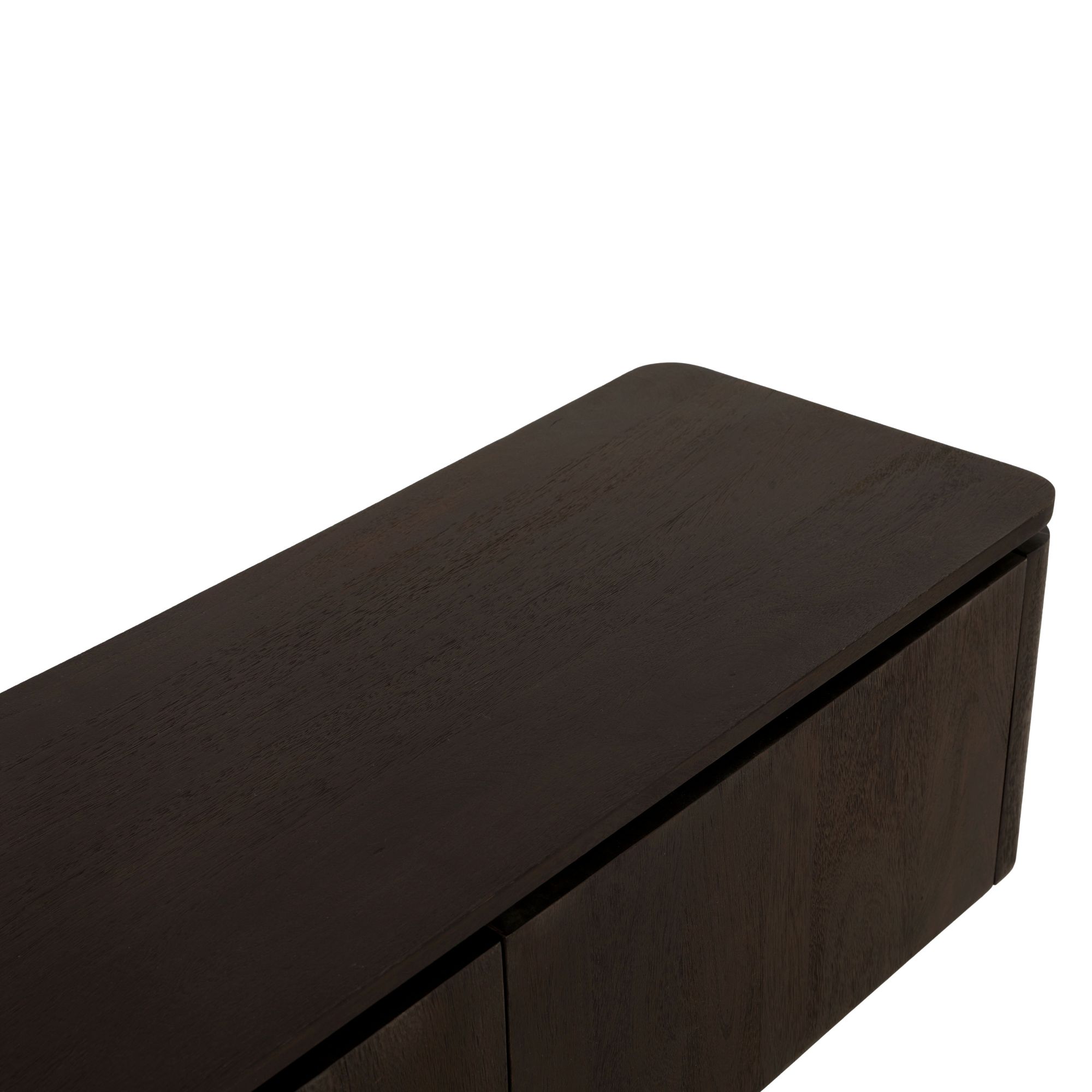 Zwevend tv meubel Dallas Bruin Mangohout 165 cm - Image 8