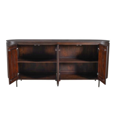Dressoir Solana Bruin Mangohout 210 cm - Image 4