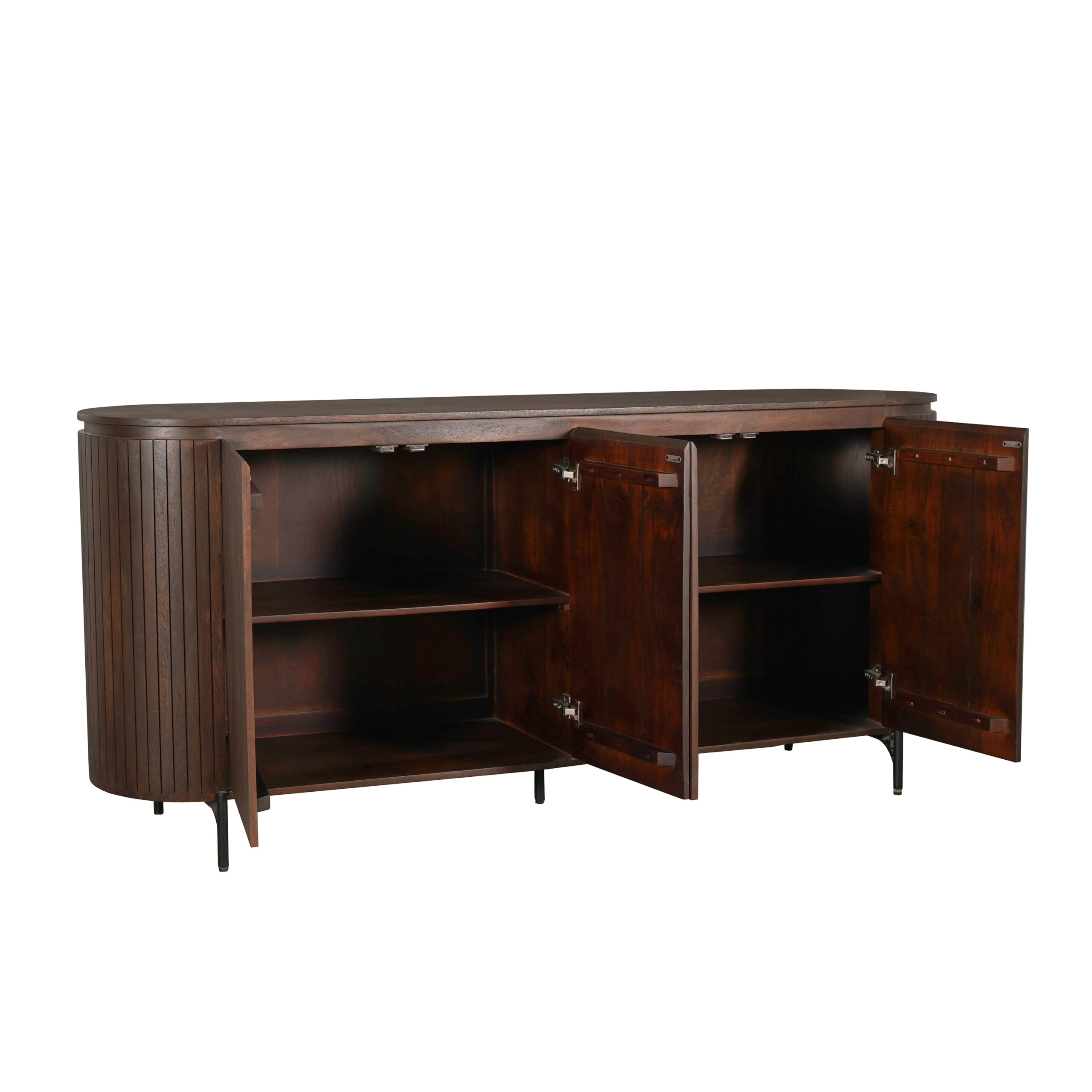 Dressoir Solana Bruin Mangohout 210 cm - Image 11