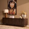 Tv meubel Solana Bruin Mangohout 210 cm - Image 1