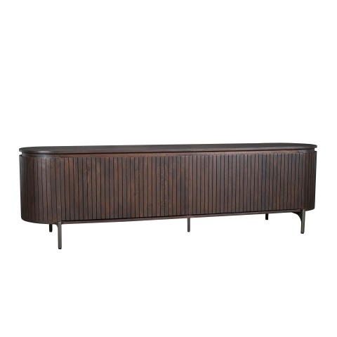 Tv meubel Solana Bruin Mangohout 210 cm - Image 3