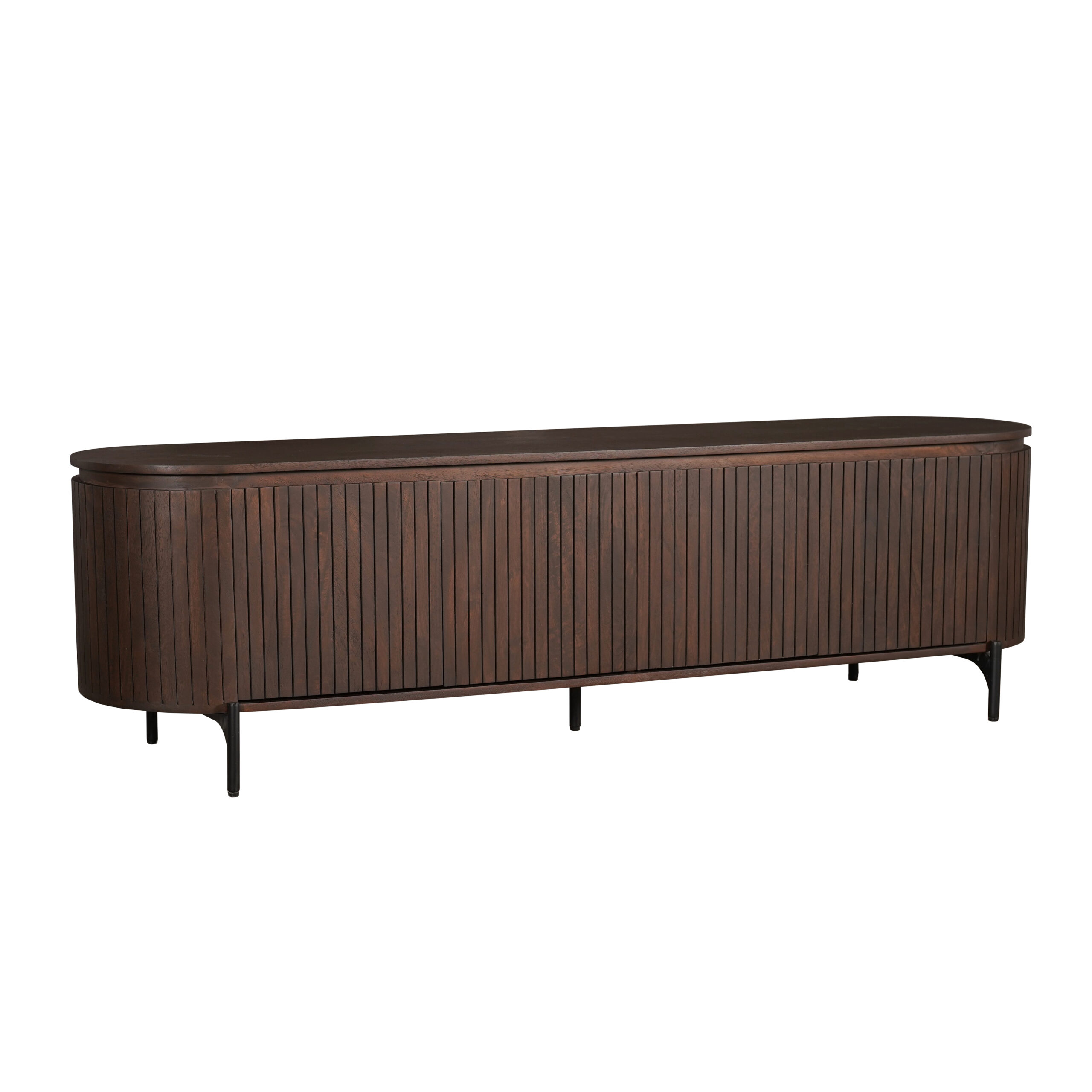 Tv meubel Solana Bruin Mangohout 210 cm - Image 9