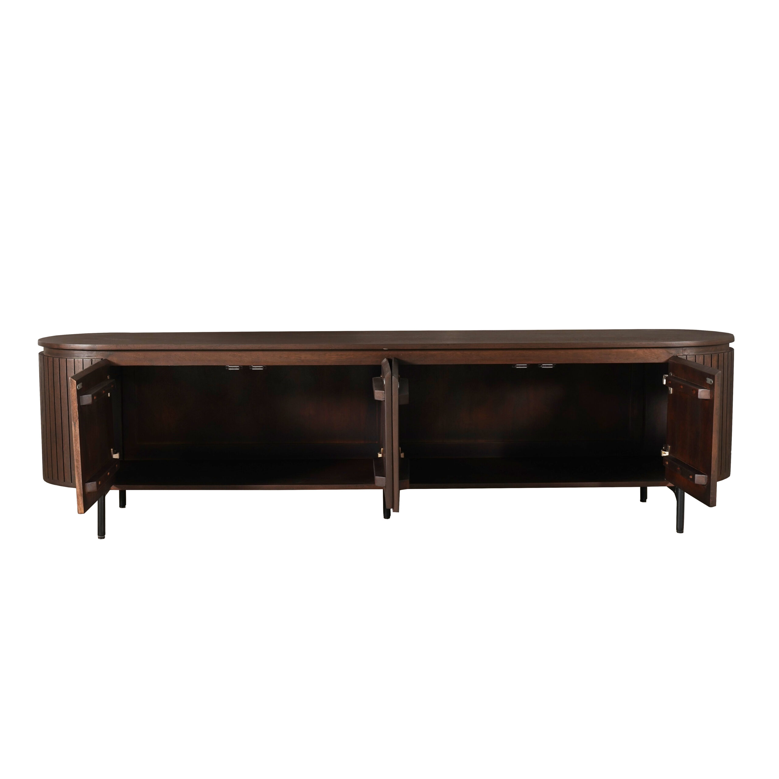 Tv meubel Solana Bruin Mangohout 210 cm - Image 10