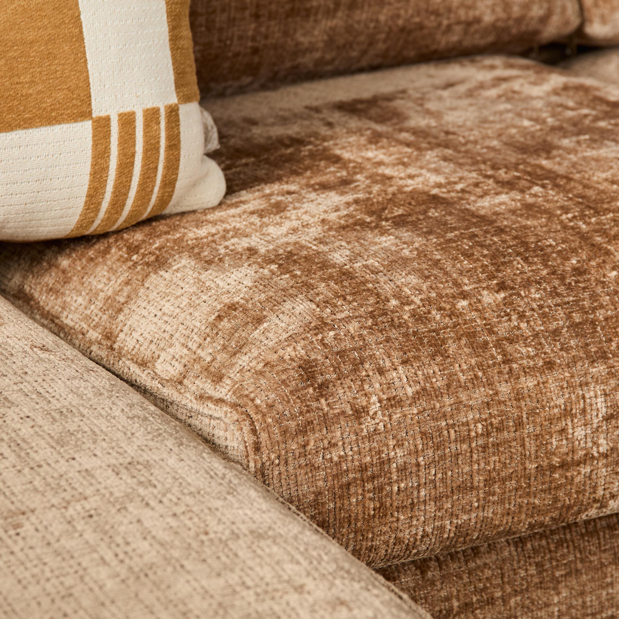 MySofa Teddy Hoekbank Cinnamon Divan Links+2,5 zits - Image 2