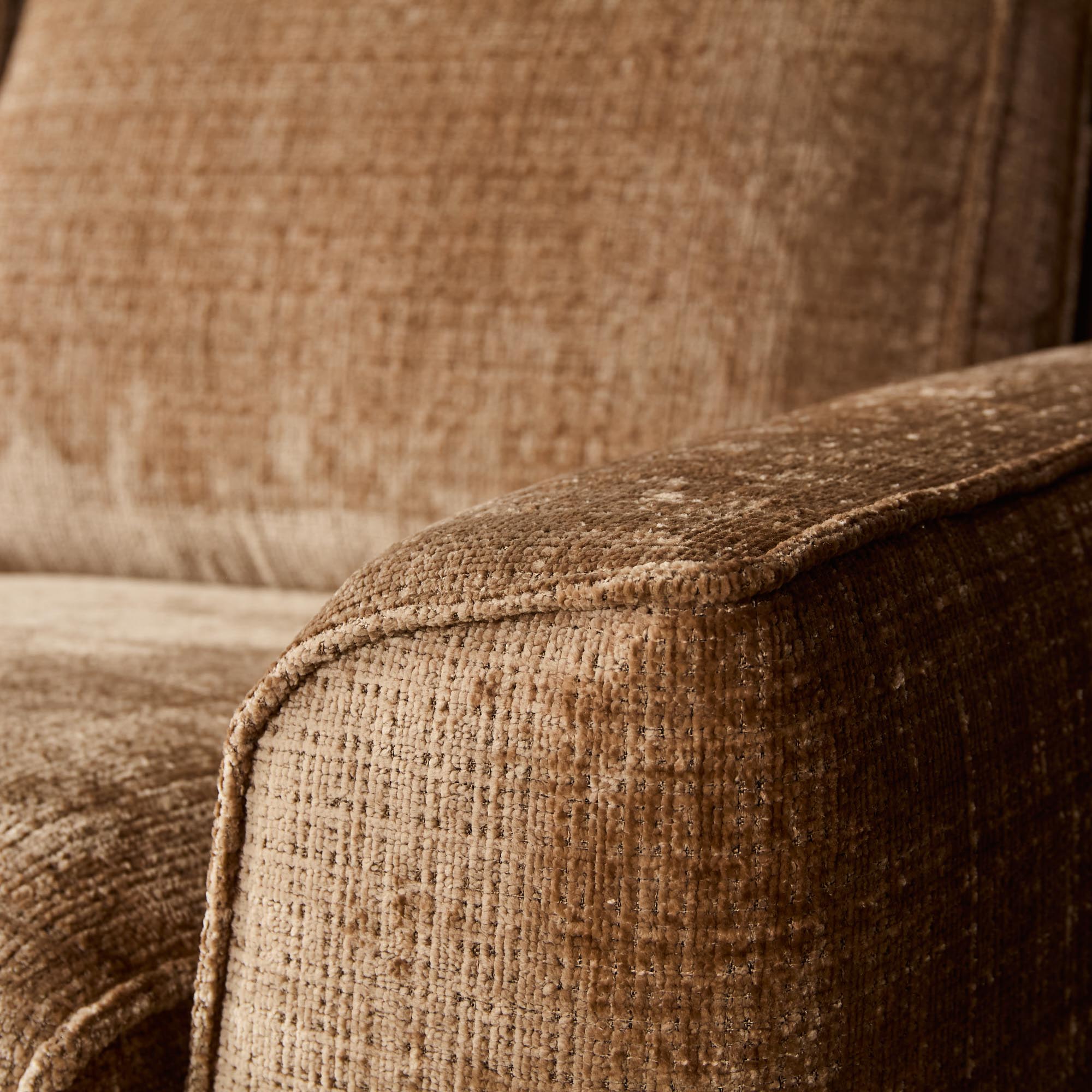 MySofa Teddy Hoekbank Cinnamon Divan Links+2,5 zits - Image 6