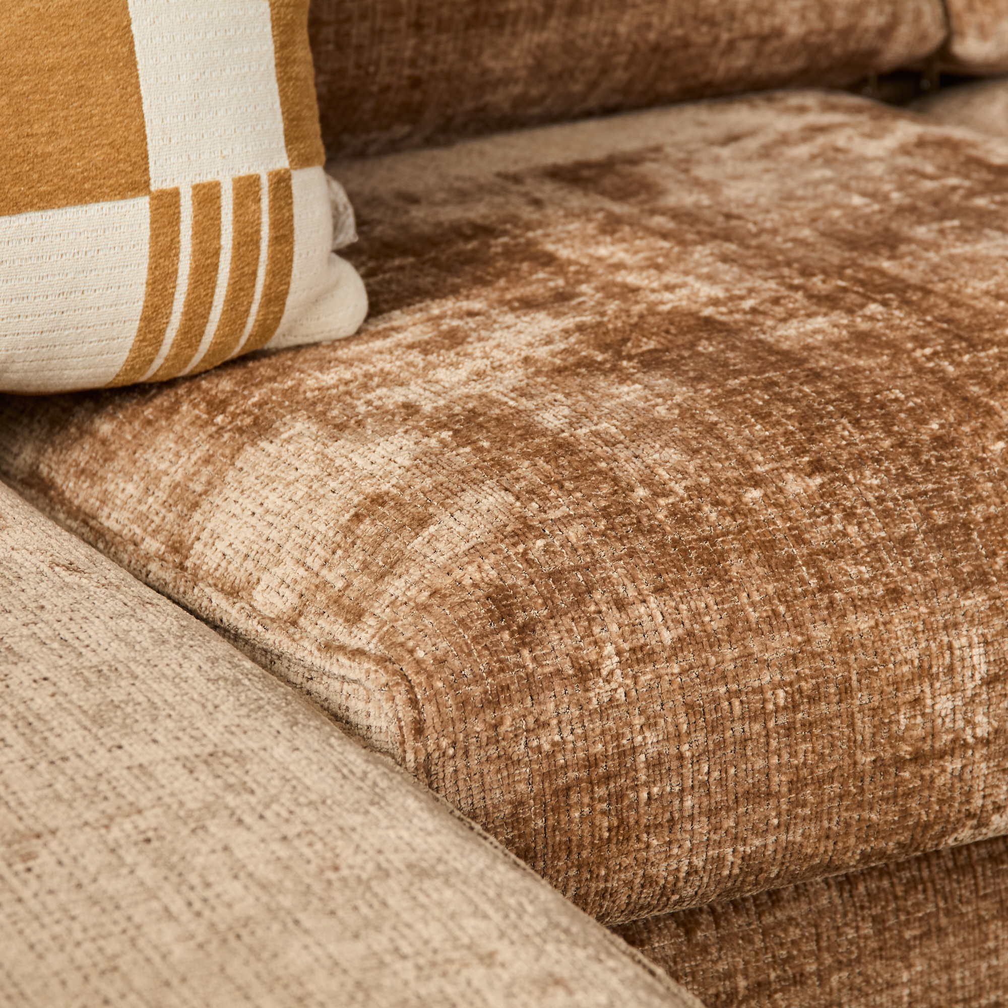 MySofa Teddy Hoekbank Cinnamon Divan Links+2,5 zits - Image 9