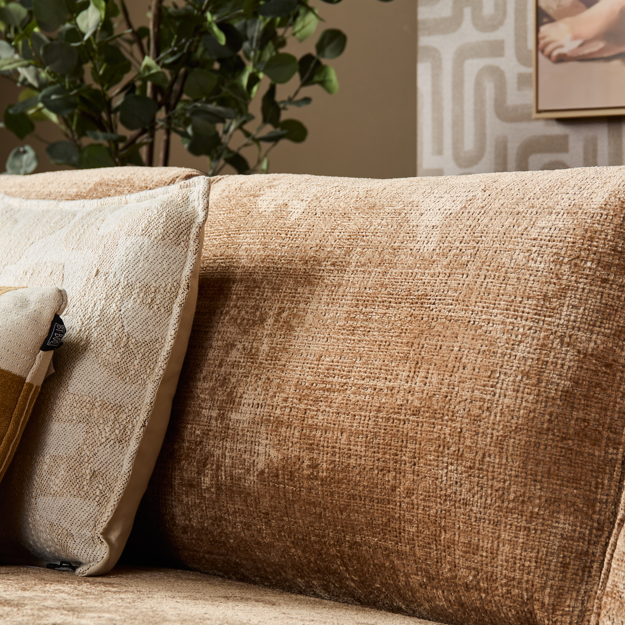 MySofa Teddy Hoekbank Cinnamon Divan Links+2,5 zits - Image 12