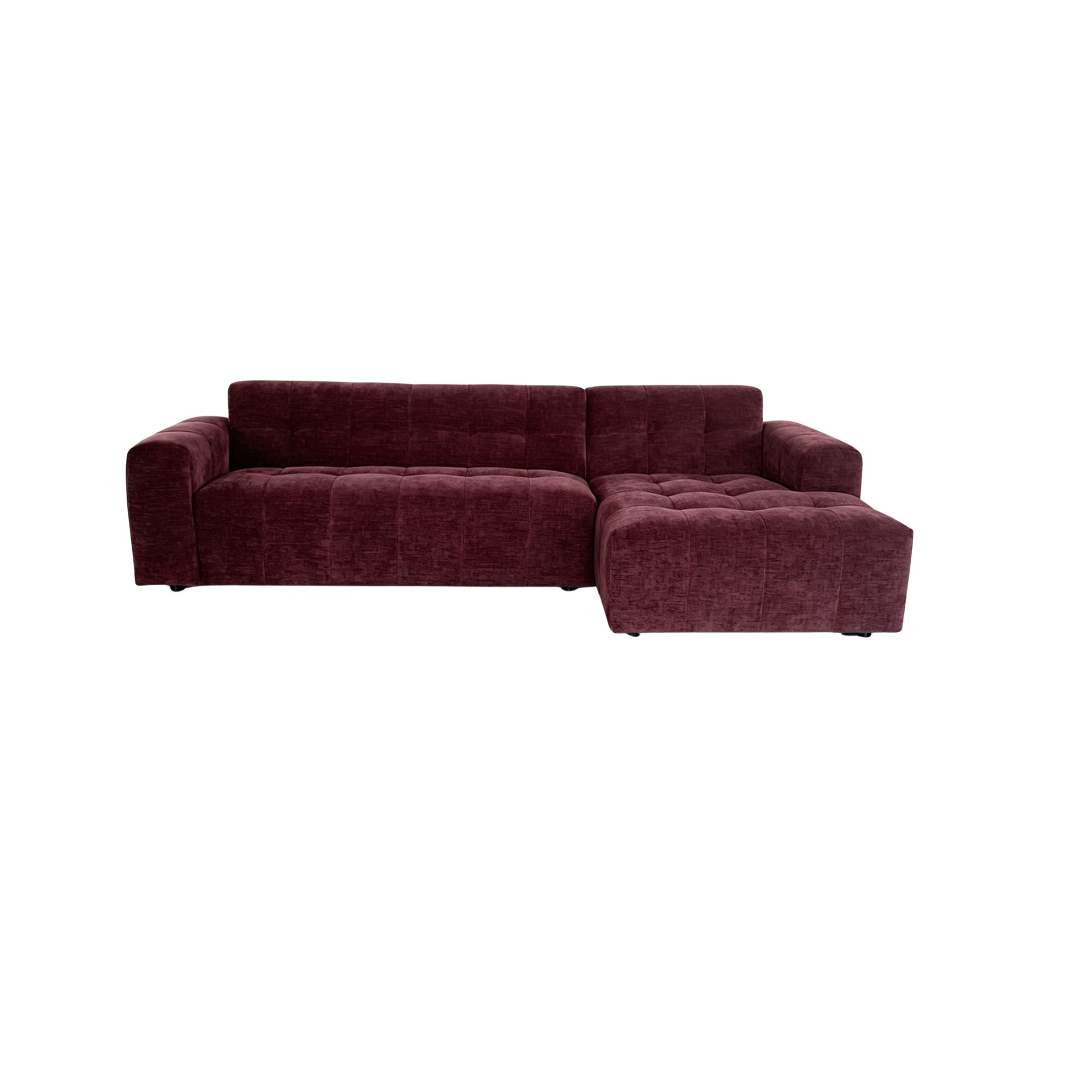 MySofa Ruby Loungebank Paars 2,5 zits AL + Lounge R - Image 2