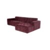 MySofa Ruby Loungebank Paars 2,5 zits AL + Lounge R - Image 3