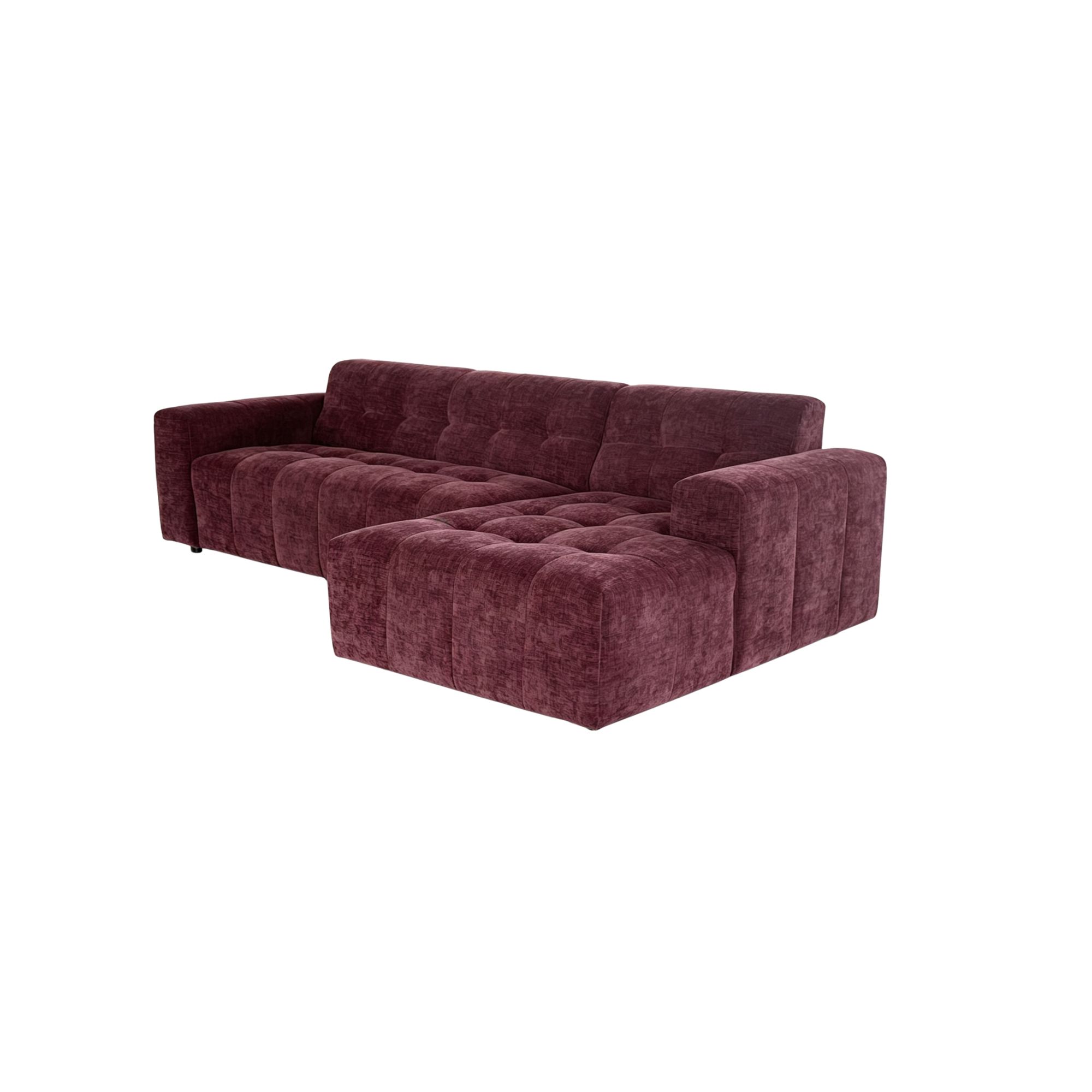 MySofa Ruby Loungebank Paars 2,5 zits AL + Lounge R - Image 3