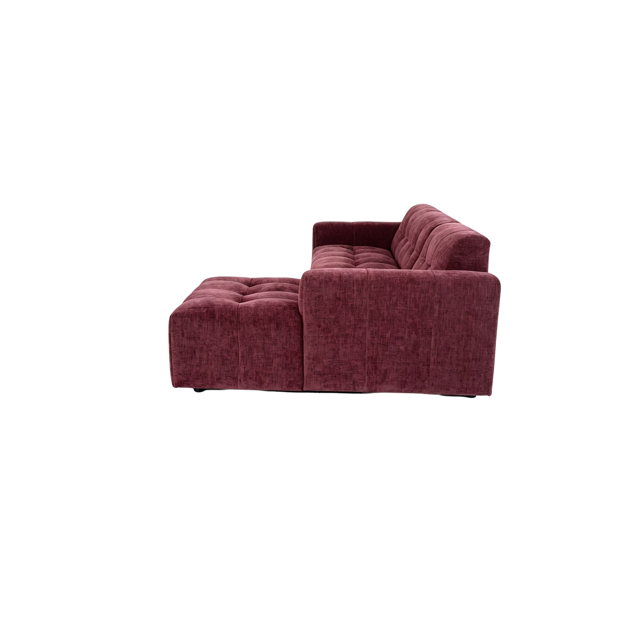MySofa Ruby Loungebank Paars 2,5 zits AL + Lounge R - Image 6