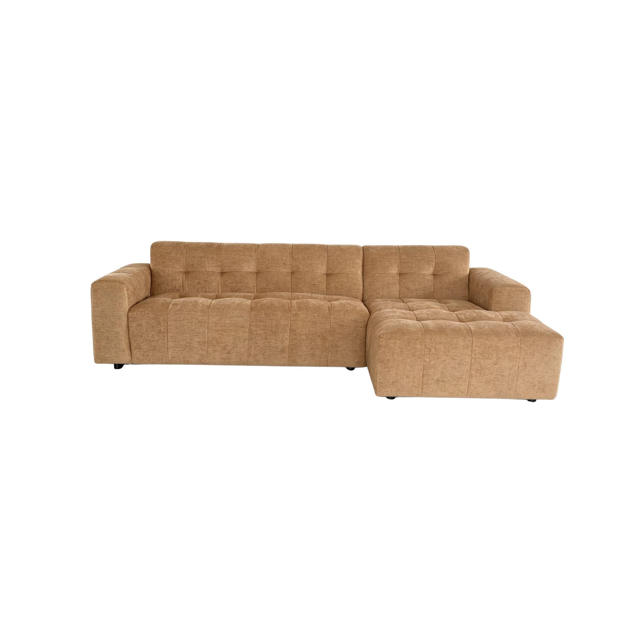 MySofa Ruby Loungebank Camel 2,5 zits AL + Lounge R - Image 2