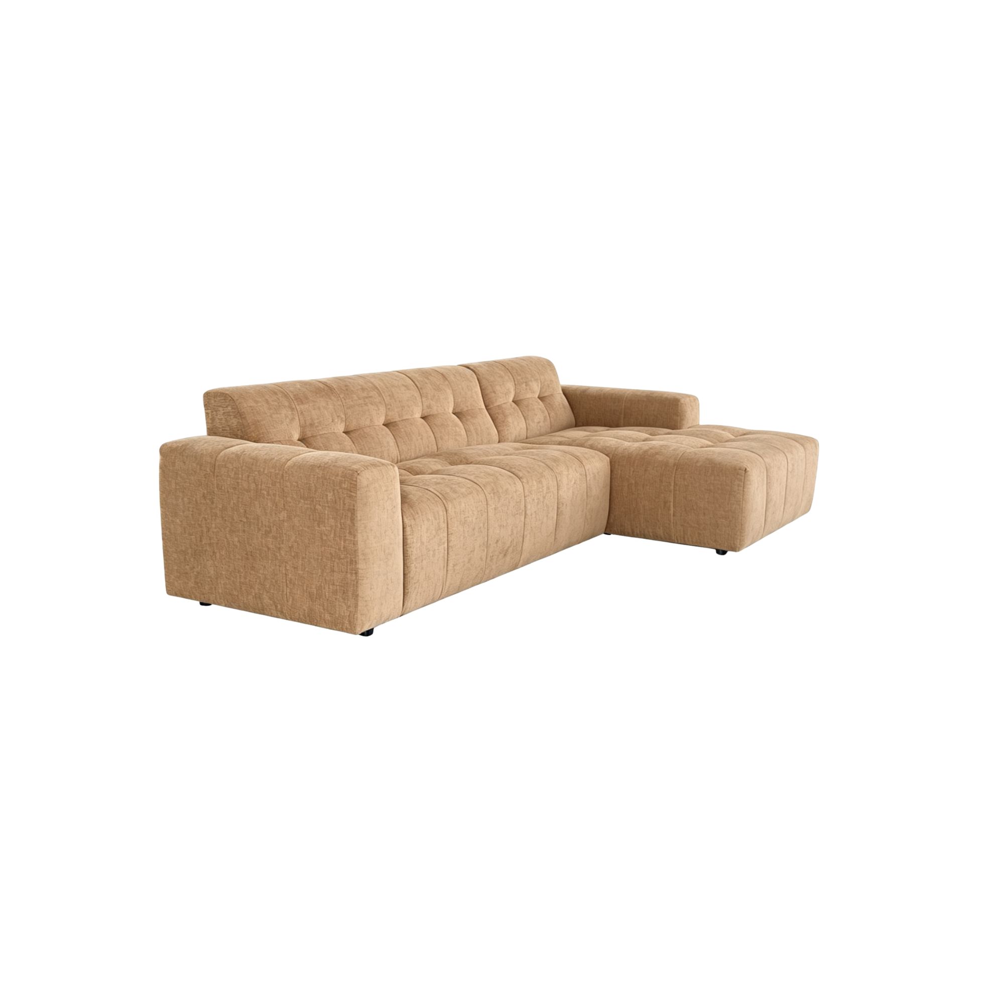 MySofa Ruby Loungebank Camel 2,5 zits AL + Lounge R - Image 3