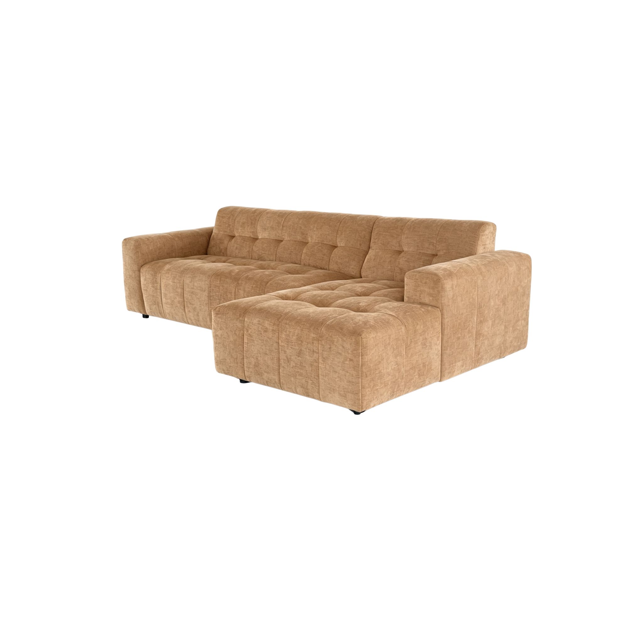 MySofa Ruby Loungebank Camel 2,5 zits AL + Lounge R - Image 4