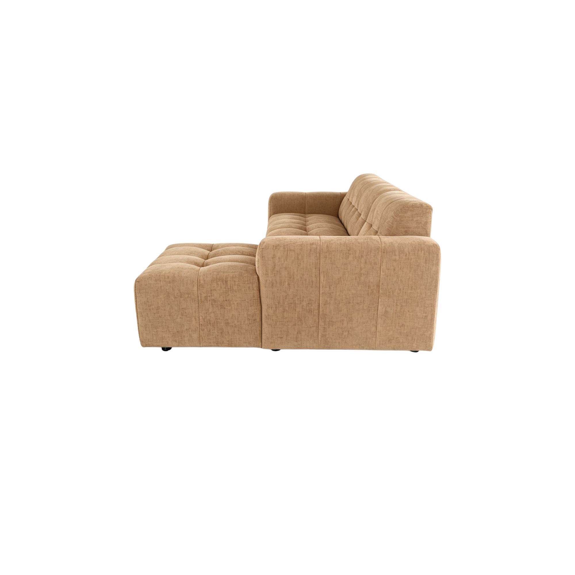 MySofa Ruby Loungebank Camel 2,5 zits AL + Lounge R - Image 5