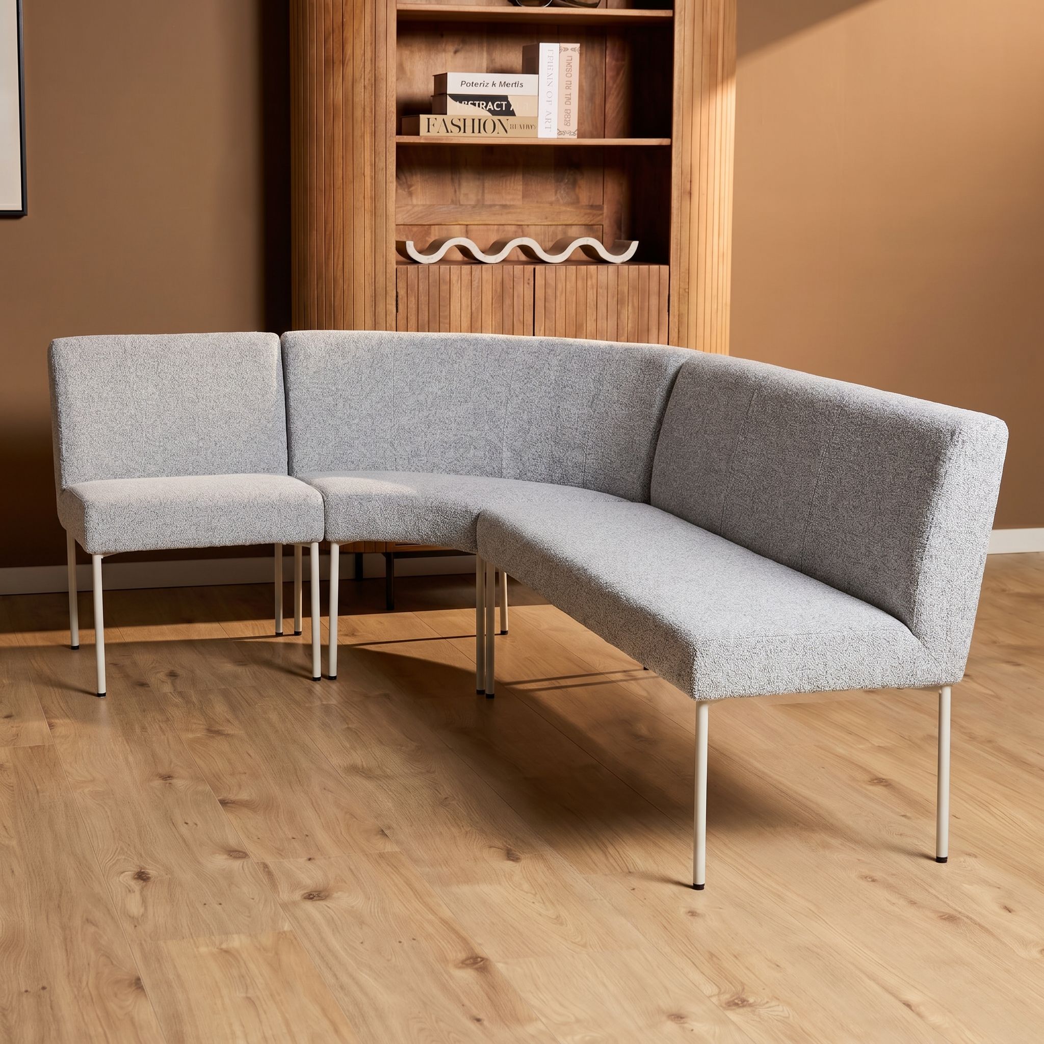 Eetkamerbank Riff Beige 70 cm - Image 2