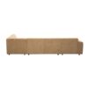 MySofa Ruby U-bank Camel Lounge L + 2,5 + Ottomane R - Image 7