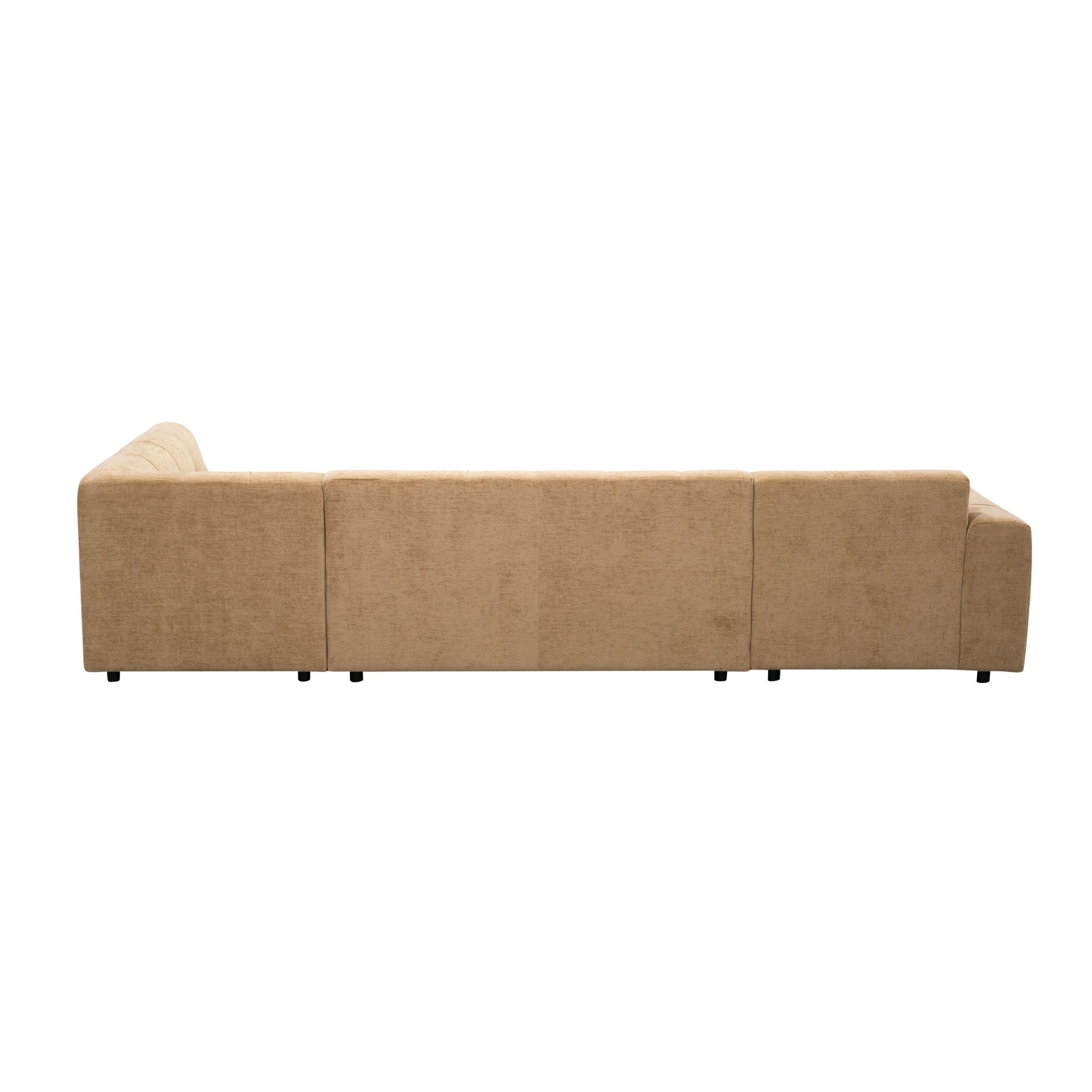MySofa Ruby U-bank Camel Lounge L + 2,5 + Ottomane R - Image 7