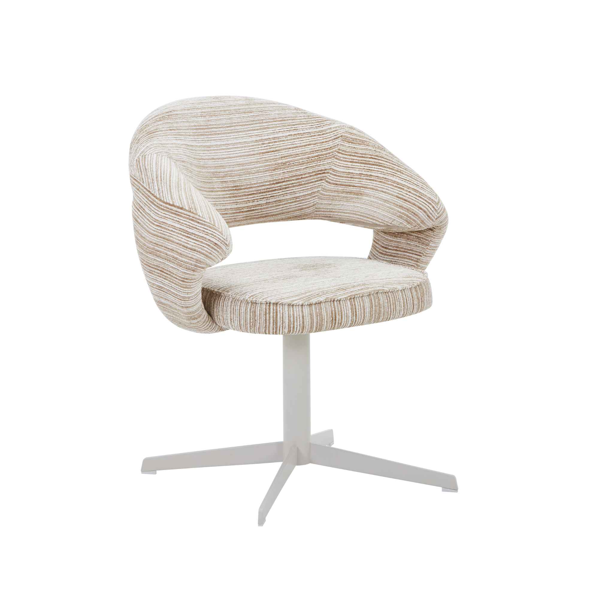 Draaibare eetkamerstoel Jade Beige - Image 3