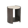 Bijzettafel Rune Botticino marmer 45 cm - Image 3