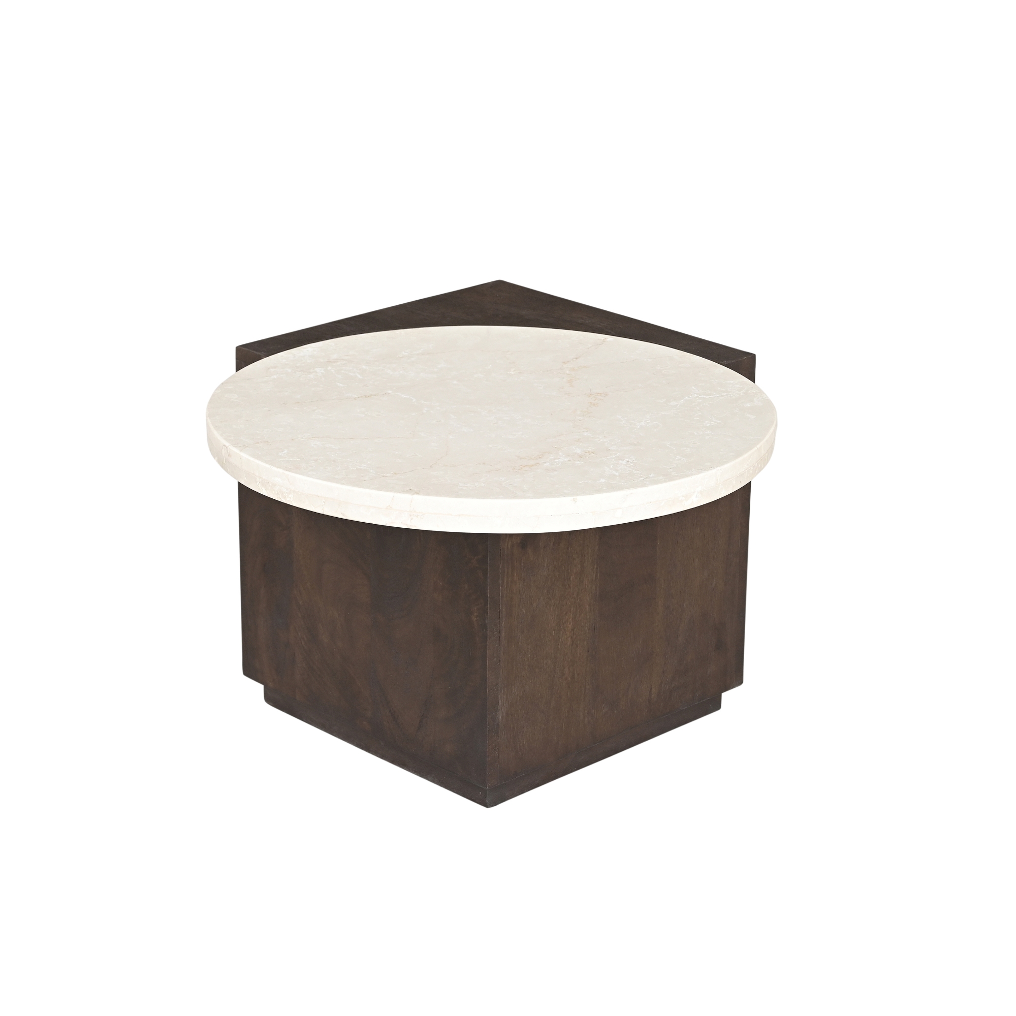 Bijzettafel Numa Bruin Marmer 60 cm - Image 3