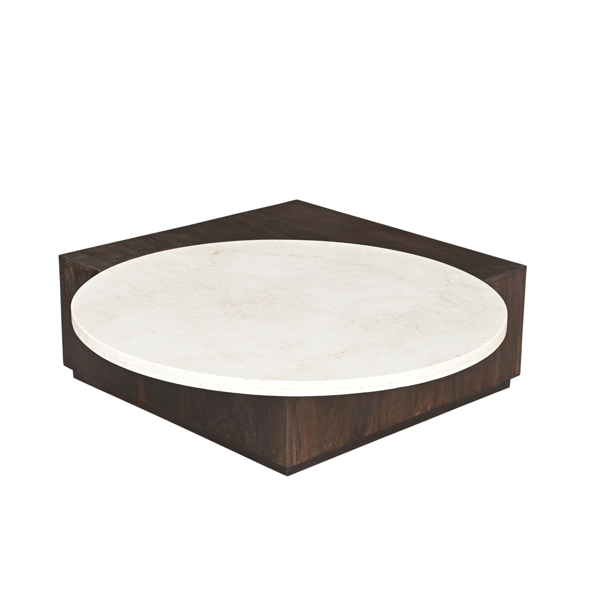 Bijzettafel Numa Bruin Marmer 60 cm - Image 9