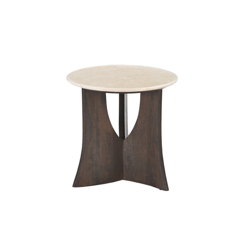 Bijzettafel Milo Botticino Marmer 50 cm - Image 2