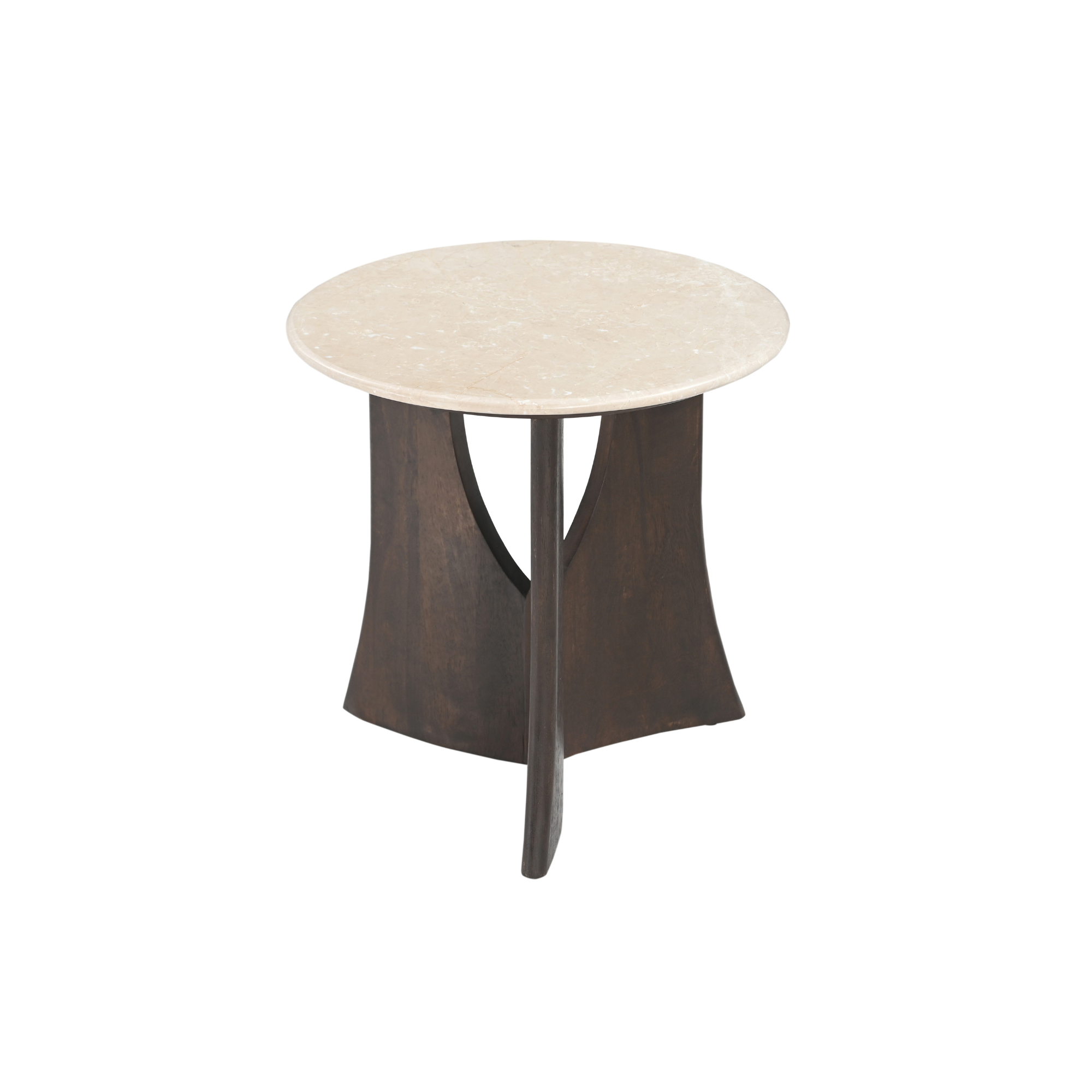 Bijzettafel Milo Botticino Marmer 50 cm - Image 3