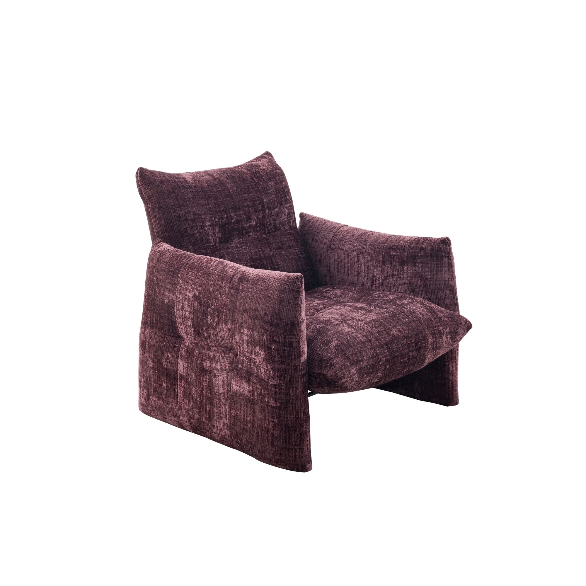 Fauteuil Lois Aubergine - Image 3