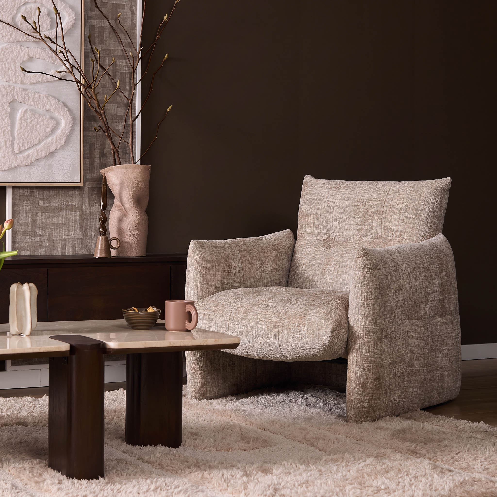 Fauteuil Lois Beige - Image 1