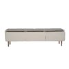 Zwevend tv meubel Allure Zand Mangohout 160 cm - Image 3