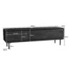 Zwevend tv meubel Allure Bruin Mangohout 160 cm - Image 5