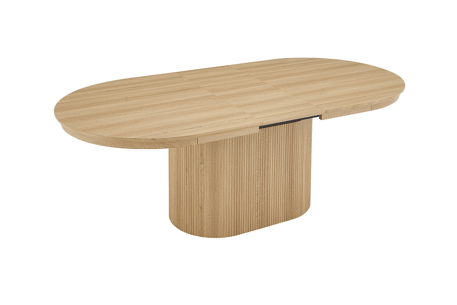 Image 9 for NEW - Uitschuifbare tafel Lagos 180-220 cm Ovaal Decor Eik Naturel