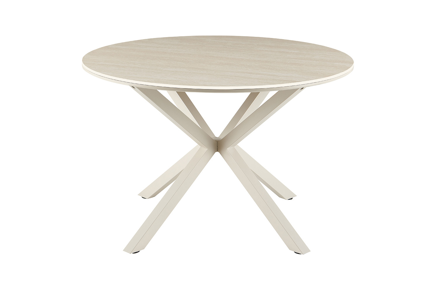 Image 4 for NEW - Tafel Noa 120 cm Rond Baroque Beige - Grijs Voet
