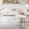Image 1 for NEW - Stoel Coco Grijs - Stof Fabb Raven 24 Beige