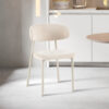 Image 2 for NEW - Stoel Coco Grijs - Stof Fabb Raven 24 Beige