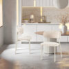 Image 3 for NEW - Stoel Coco Grijs - Stof Fabb Raven 24 Beige
