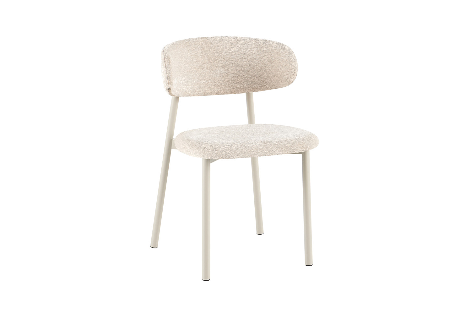 Image 5 for NEW - Stoel Coco Grijs - Stof Fabb Raven 24 Beige