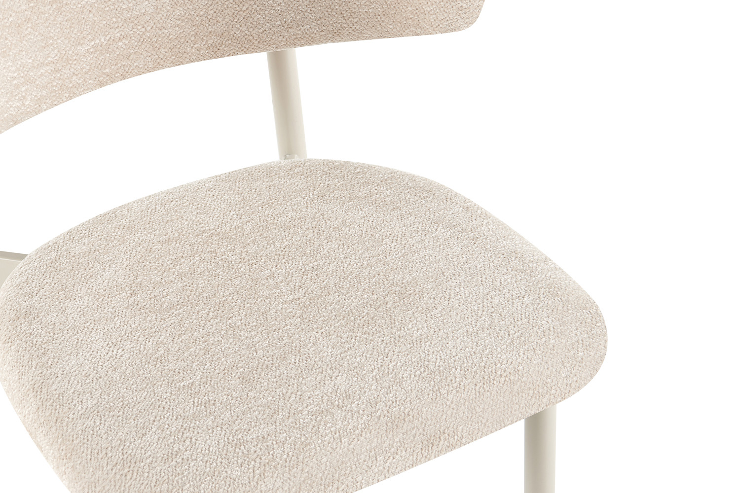 Image 8 for NEW - Stoel Coco Grijs - Stof Fabb Raven 24 Beige