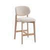 Image 5 for NEW - Counterstoel Carmen Naturel Eik Ote Milan 103 Beige Gemonteerd
