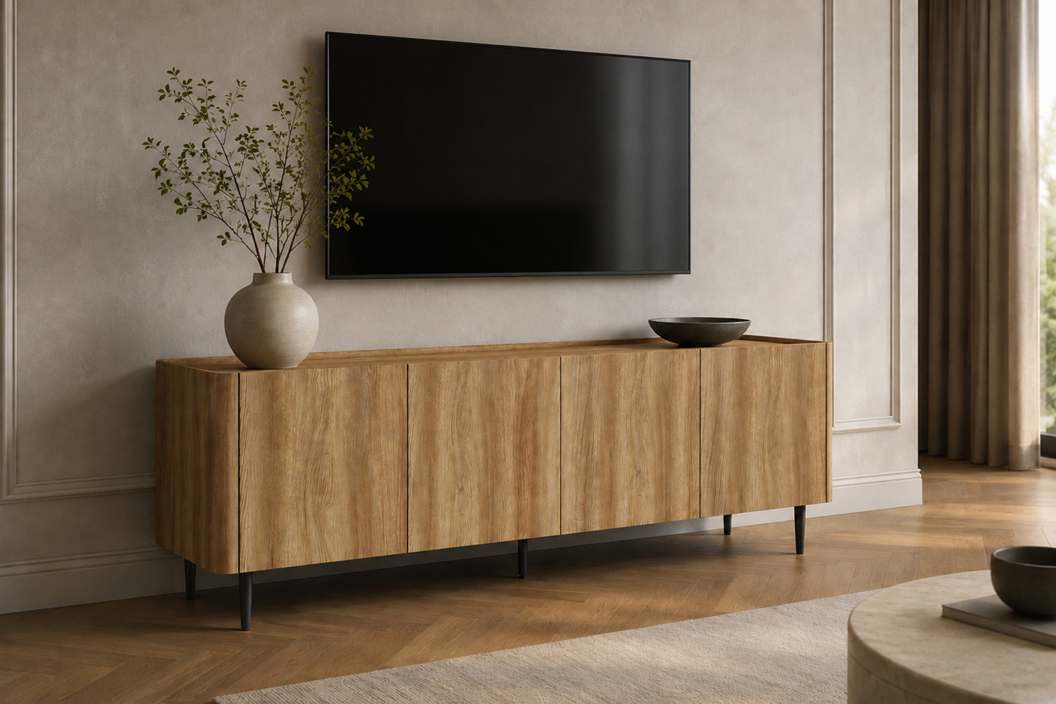 Image 1 for NEW - TV meubel Kyoto 170 cm Decor Eik Naturel