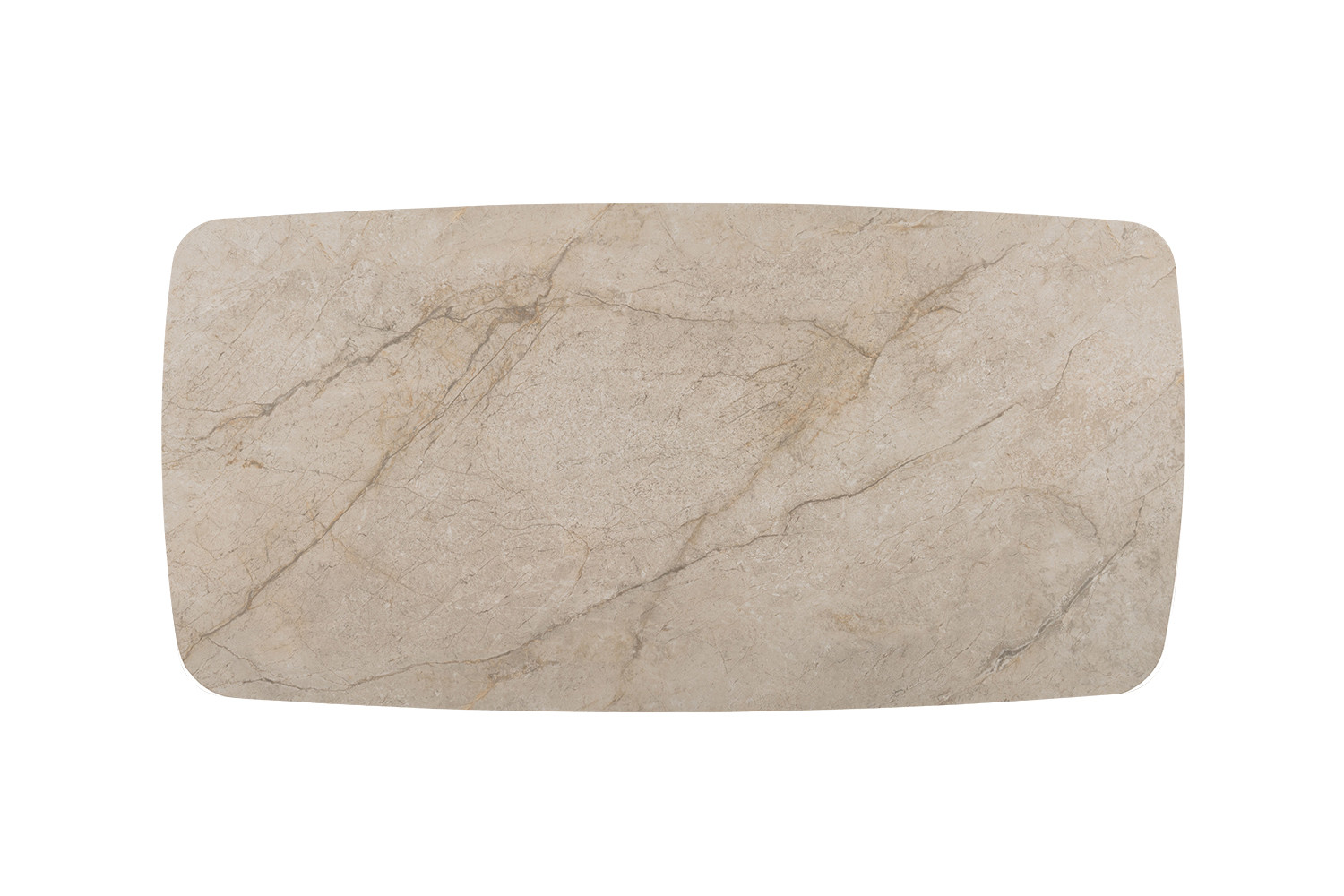 Image 7 for NEW - Tafel Apollo 200 cm Deens Ovaal Glanzend Steen Shakespear Beige