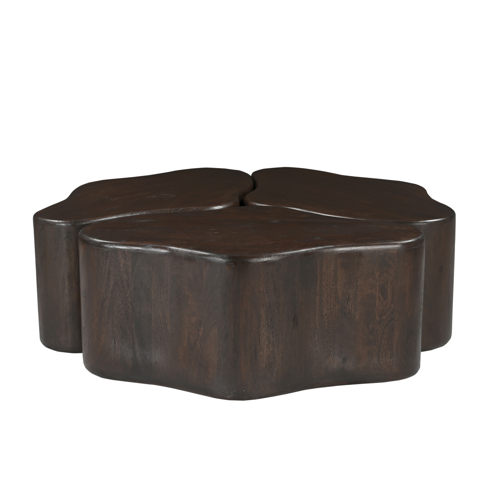 Salontafel Elara Mangohout Bruin 115 cm - Image 4